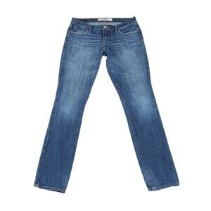 Abercrombie & Fitch Jeans Womens 4 - 29x32 Skinny Perfect Stretch Med Blue Wash